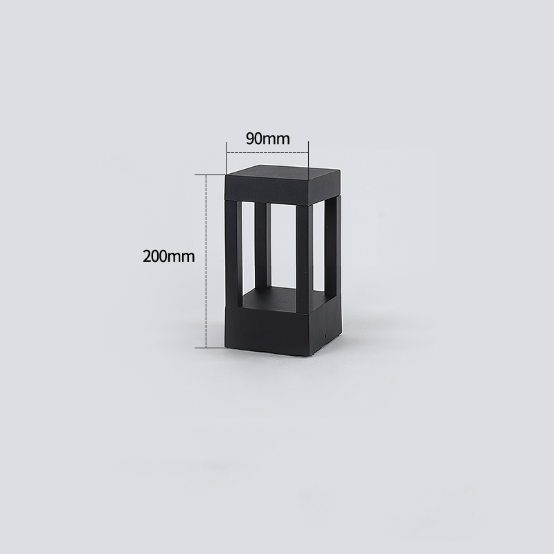 Moderne utendørslamper i mange varianter