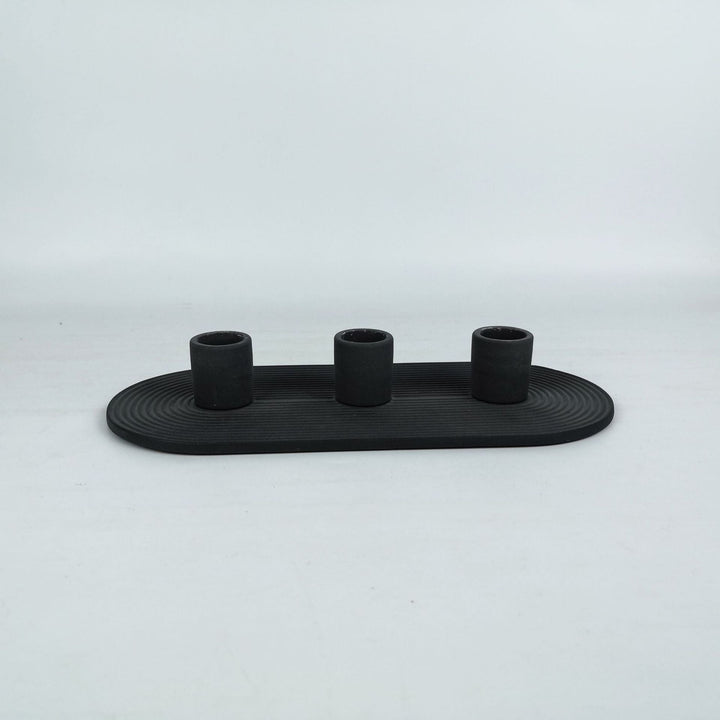 Lysestake i keramikk