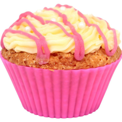 Gjenbrukbare silikonformer til muffins