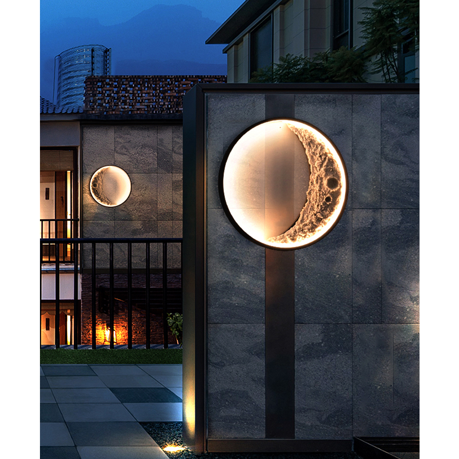 Elegant utendørs designlampe