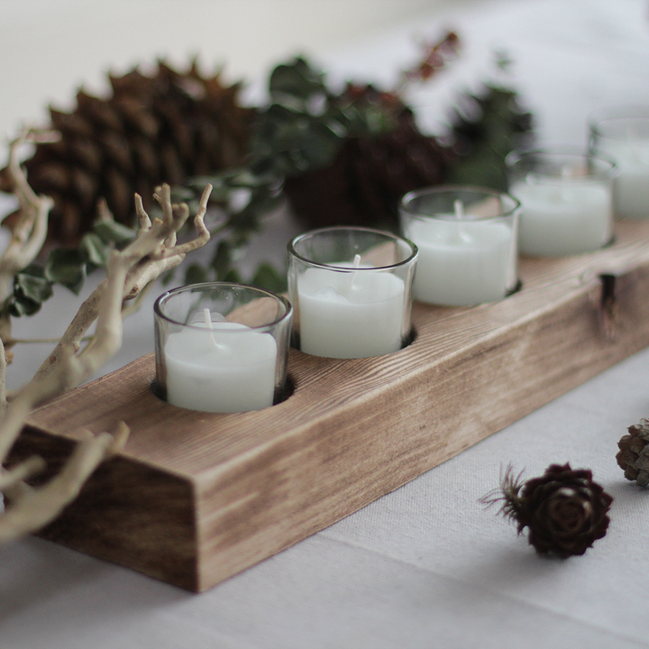 Lysestake i robust treverk