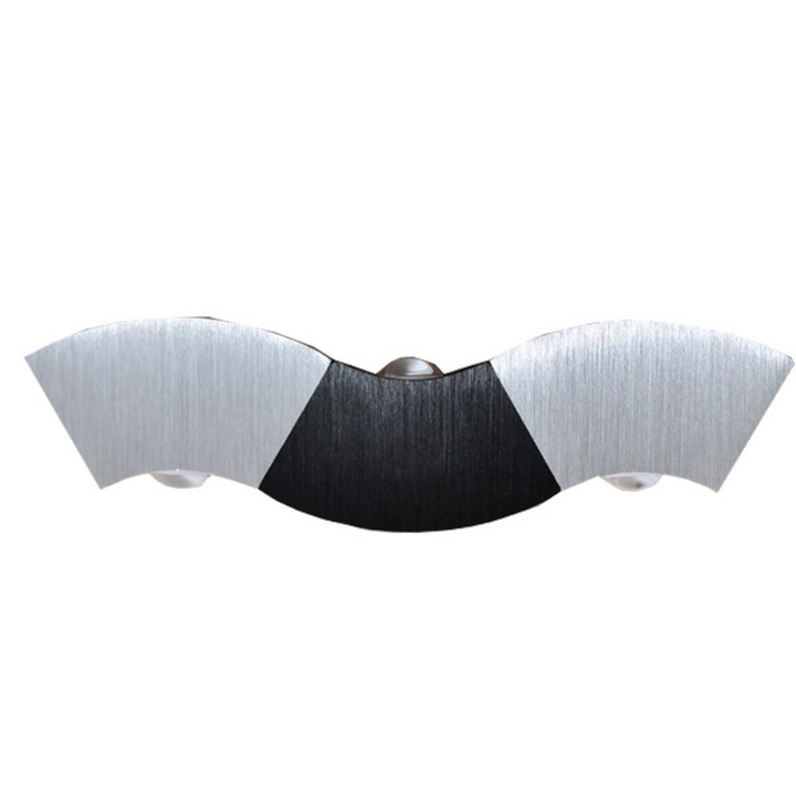 Retro bølgeformet vegglampe