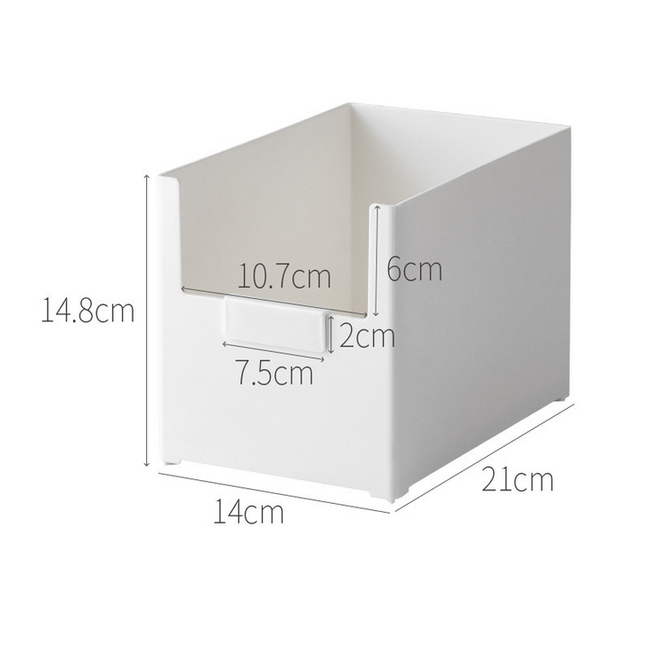 Oppbevaringsbokser for organisering i skap