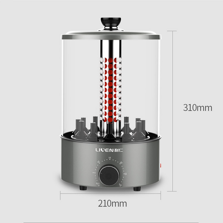 Elektrisk grill for grillspyd