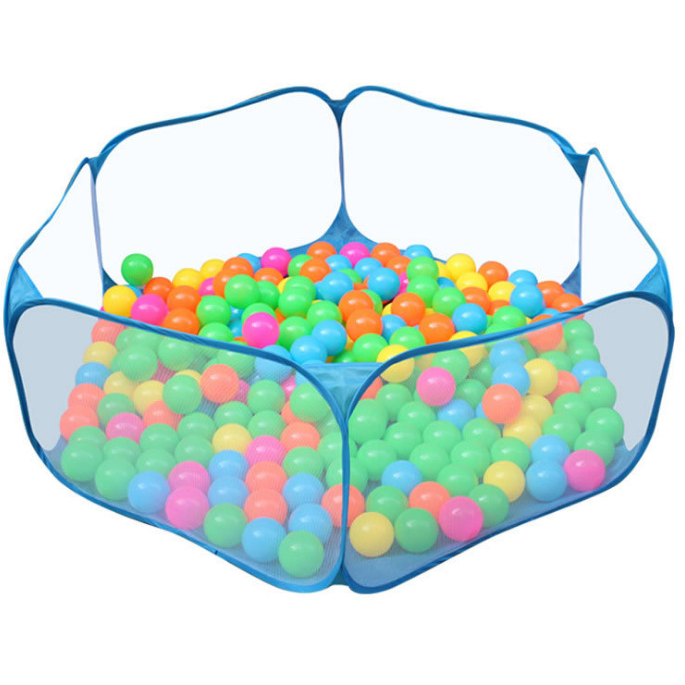 Sammenlegbart lekegjerde / ballbinge for barn