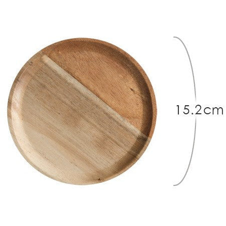 Japanske serveringsfat i treverk