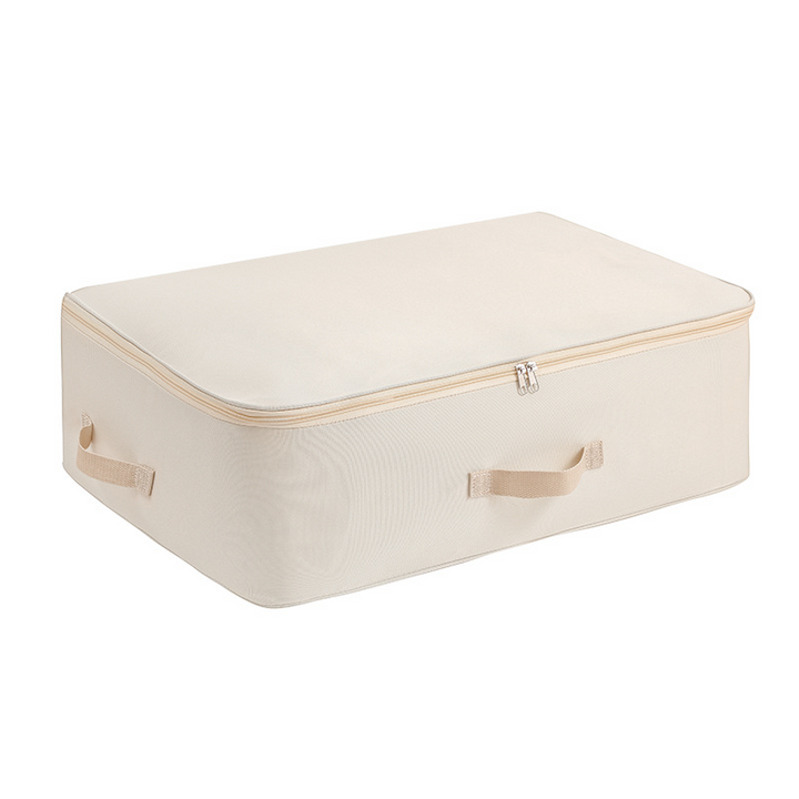 Oppbevaringskurver med lokk og glidelås