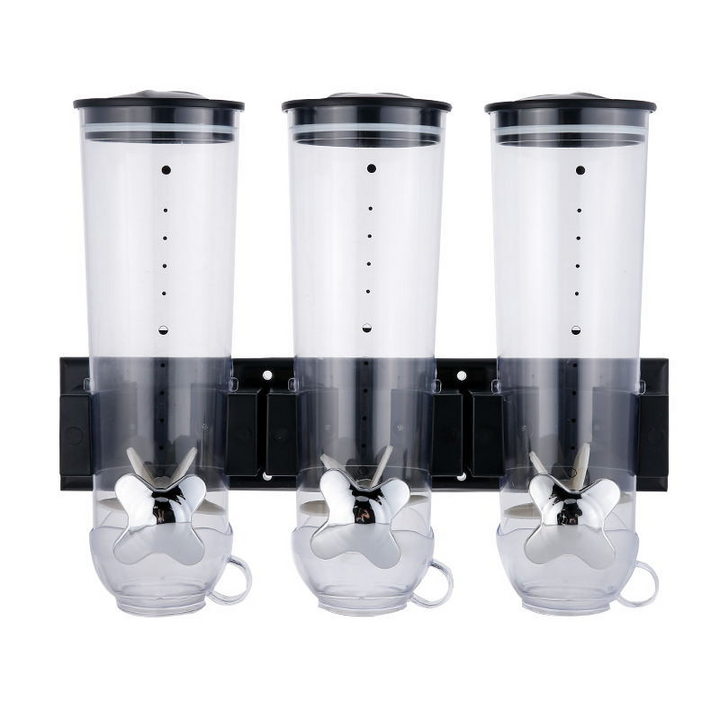 Stilig dispenser for frokostblanding