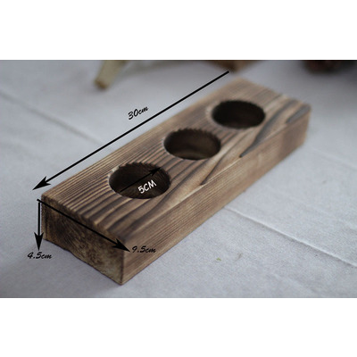 Lysestake i robust treverk