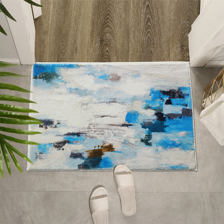 Dørmatte med abstrakt design