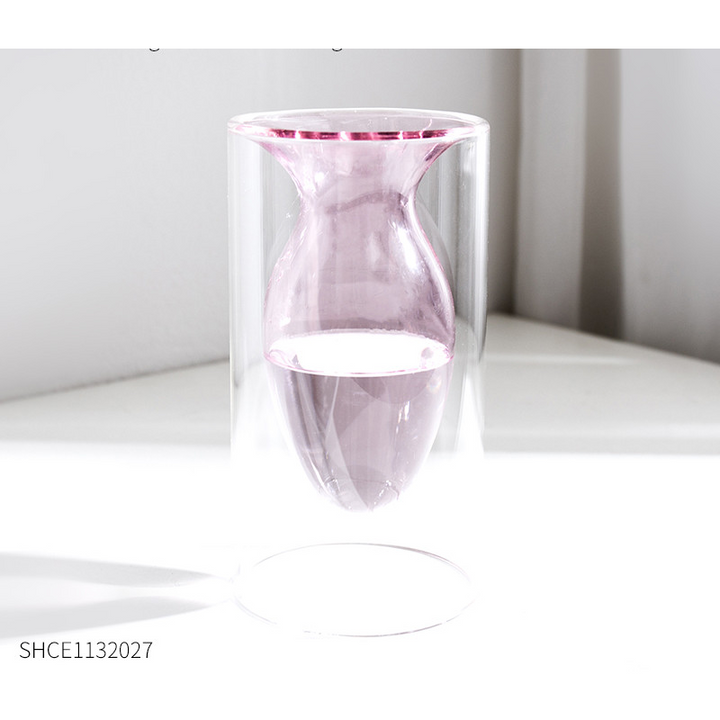 Fargerike vaser i glass