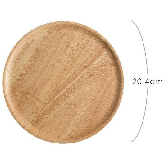 Japanske serveringsfat i treverk