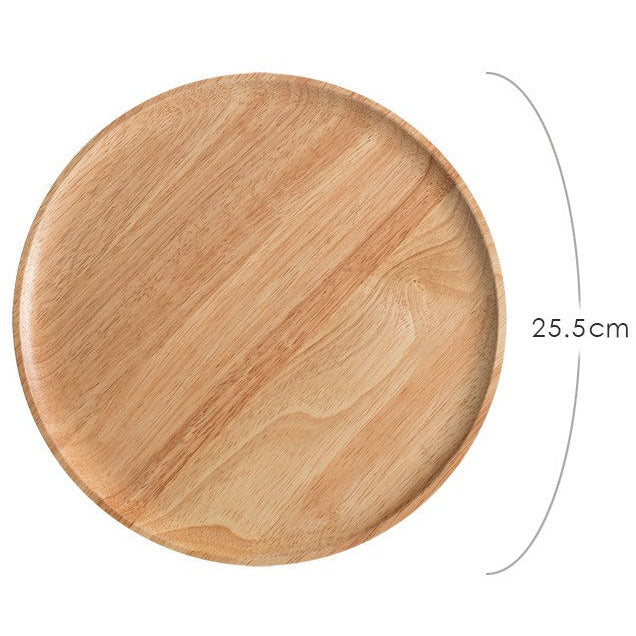 Japanske serveringsfat i treverk