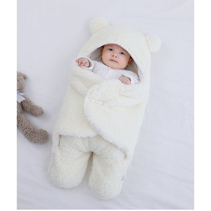 Babysovepose i bamsefôr