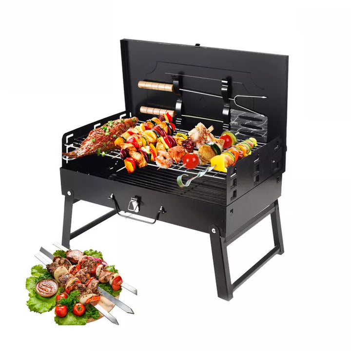 Sammenleggbar grill - enkel å ta med seg på tur