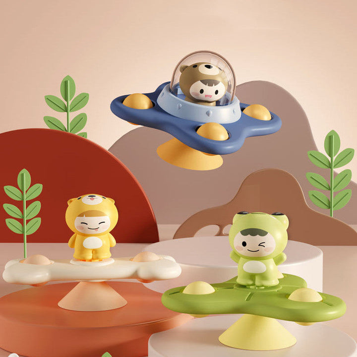 Fidget spinner med sugekopp