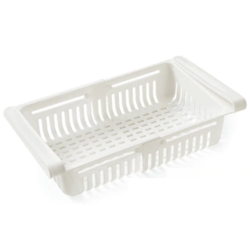 Light Gray Hyllekurver til kjøleskap (2stk)