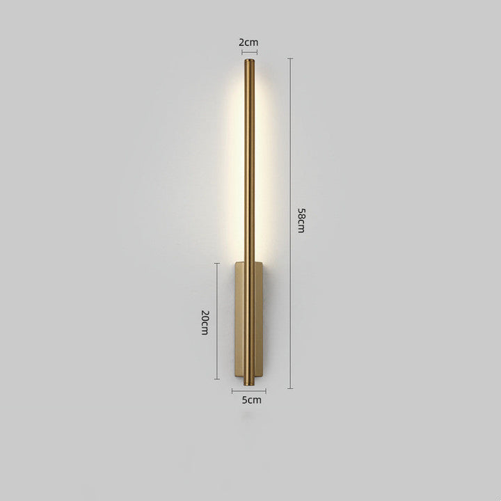 Nordisk minimalistisk vegglampe